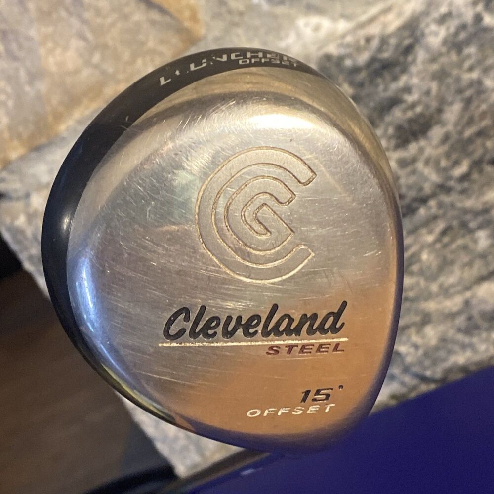 CLEVELAND 15* Offset Fairway Wood 55g A flex 43" Launcher Graphite Shaft
